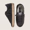 Golden Goose Super Star / Замша серая / глиттер звезда