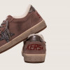 Зимние Golden Goose Ball Star / Замша розовая / сер зв