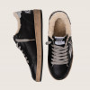Зимние Golden Goose Ball Star / Черные / серая звезда муж