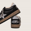 Зимние Golden Goose Ball Star / Черные / серая звезда муж