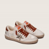 Зимние Golden Goose Ball Star / Лео звезда / корич шнурки