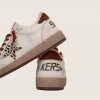 Зимние Golden Goose Ball Star / Лео звезда / корич шнурки