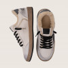 Зимние Golden Goose Ball Star / Белые / серая зв муж