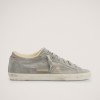 Зимние Golden Goose Super Star / Замша серая