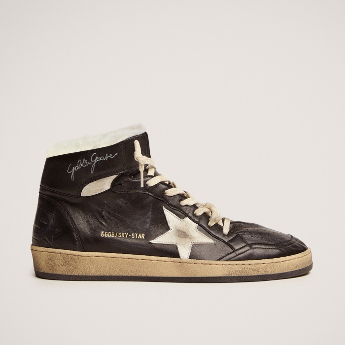 Зимние Golden Goose Sky Star / Черные